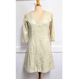 Vintage 1950s Leslie Fay Original dress Medium
